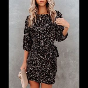 VICI | Keeper Printed Tie Dress | size XL